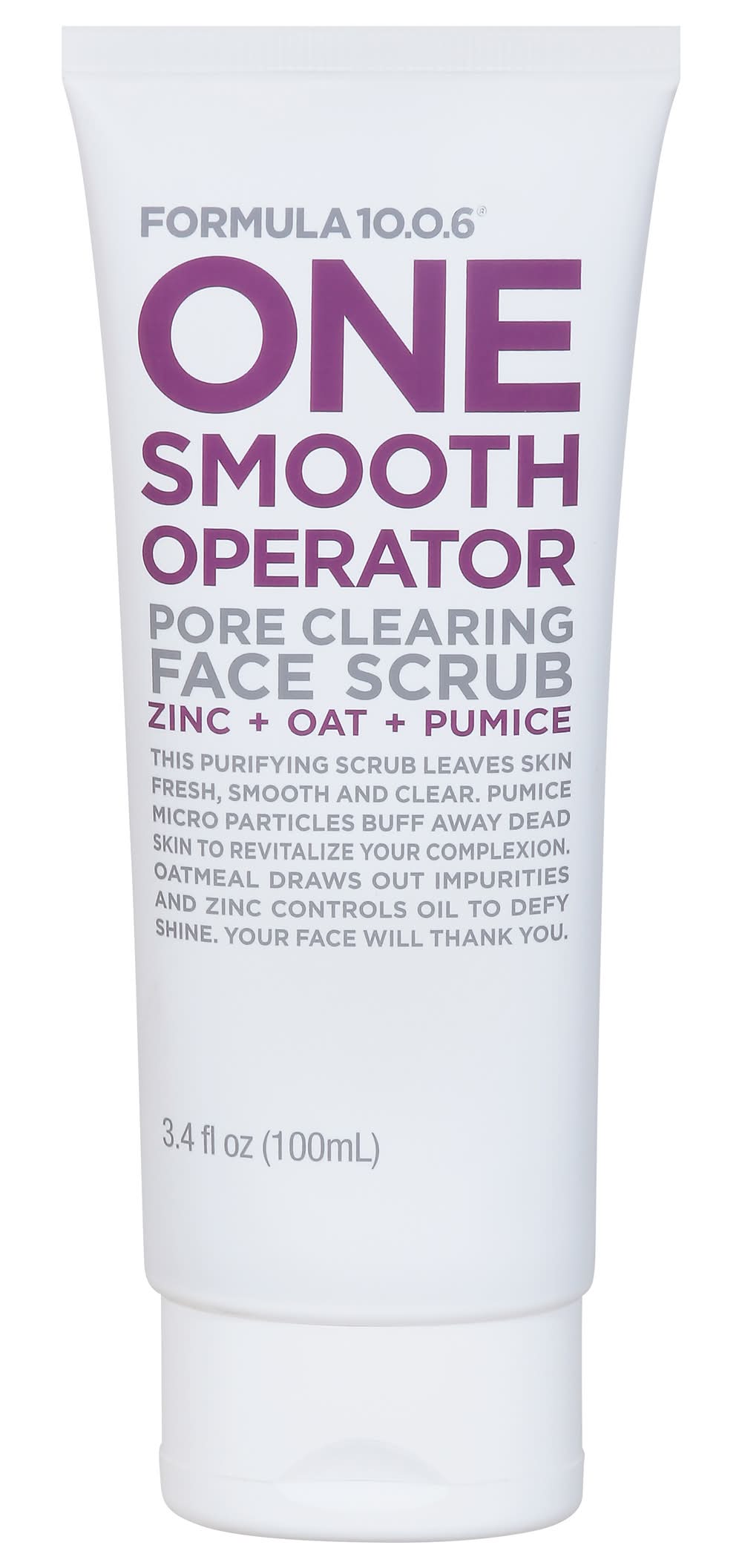 Formula 10.0 .6 One Smooth Operator Pore Clearing Face Scrub (3.4 fl oz)
