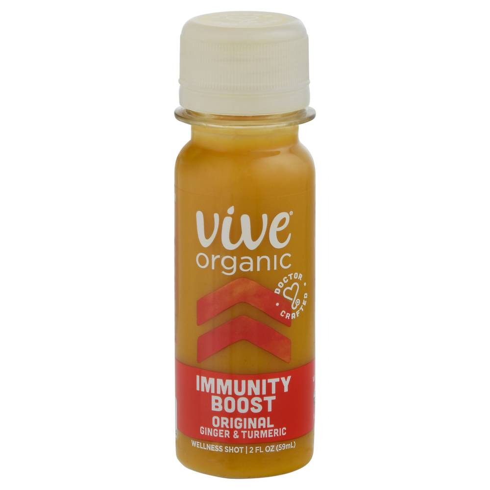 Vive Organic Immunity Boost Original Wellness Shot (2 fl oz) (ginger-turmeric )