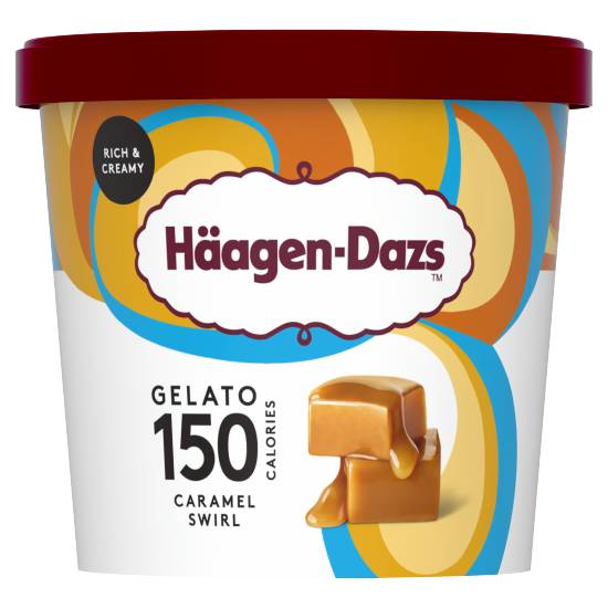 Häagen-Dazs Gelato 150 Calories Caramel Swirl Ice Cream 72g