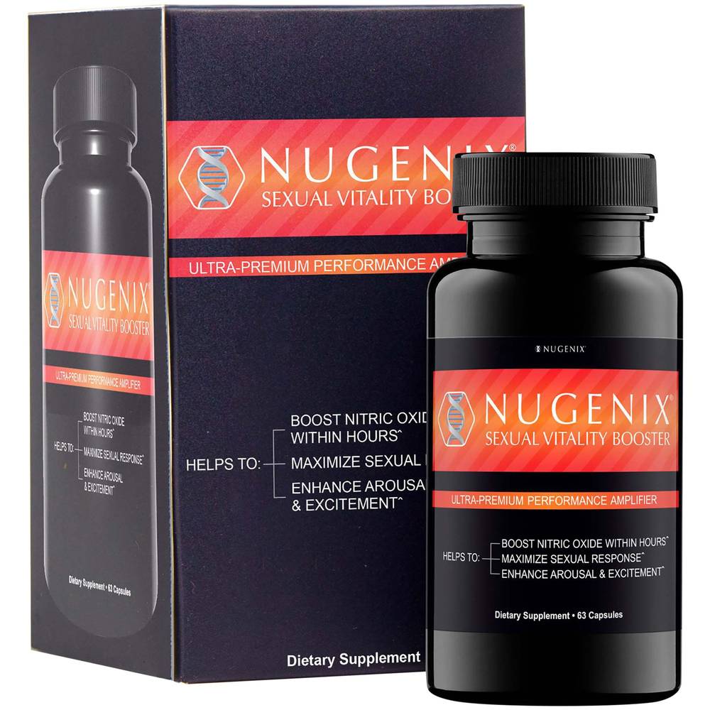 Sexual Vitality Booster With Nitrosigine - Ultra-Premium Performance Amplifier - Boosts Nitric Oxide & Maximize Sexual R