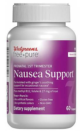 Walgreens Prenatal 1st Trimester Nausea Support Capsules (60 ct)