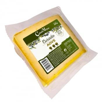 Queso curado aove Cañada Mayor cuña 250 g.