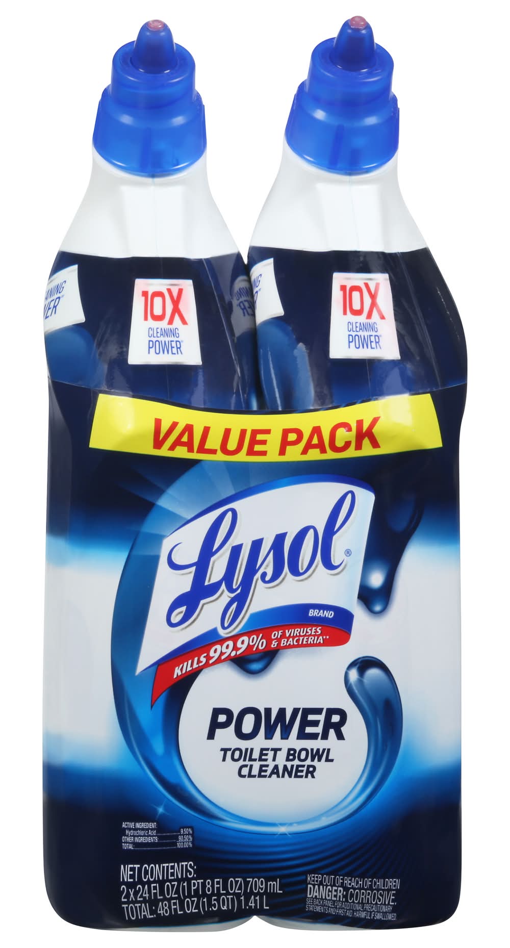 Lysol Value pack Power Toilet Bowl Cleaner (48 fl oz)