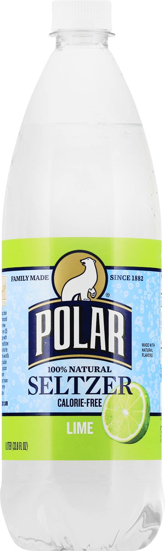 Polar Lime Flavor Seltzer (33.8 fl oz)