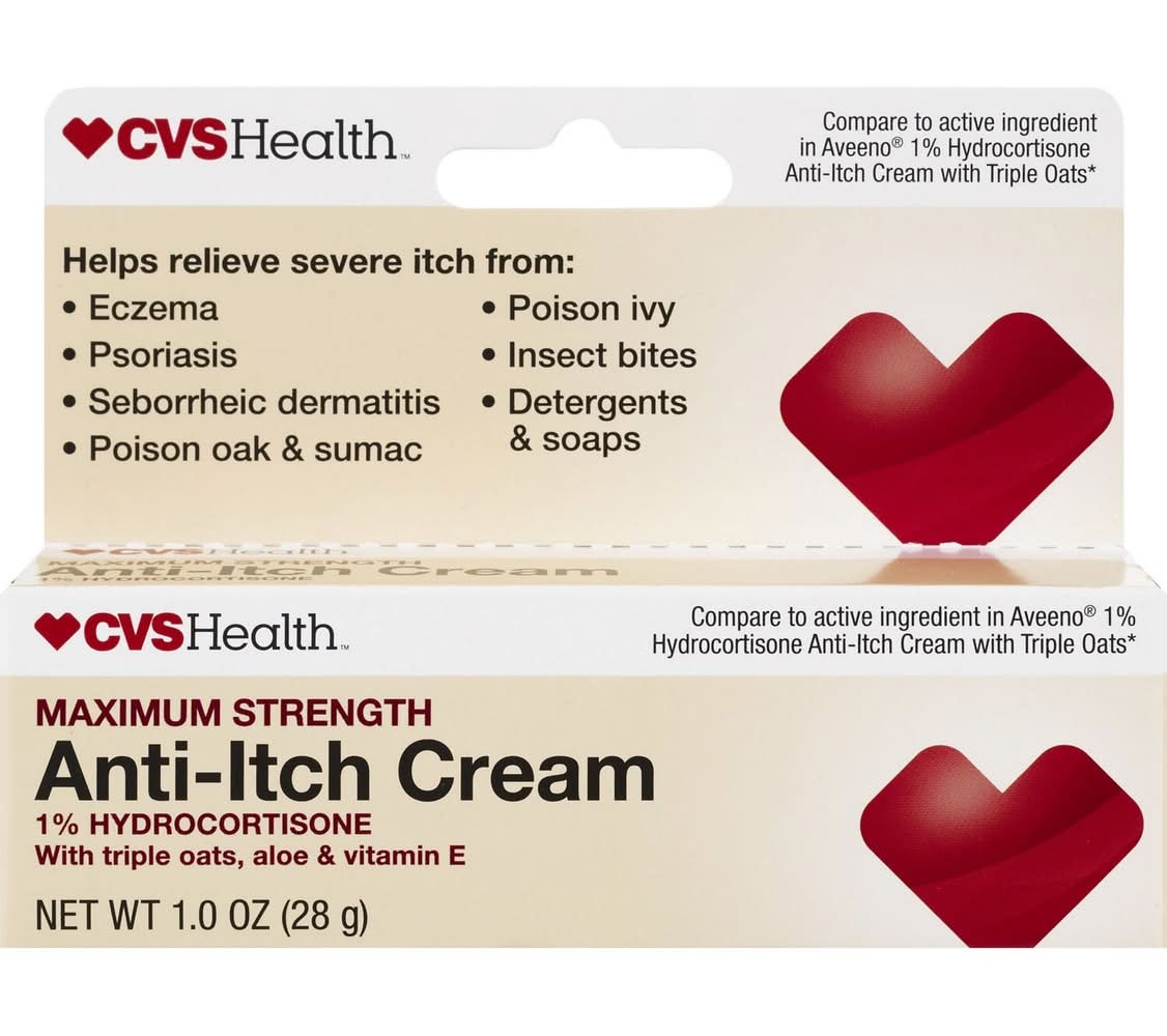 CVS Health Maximum Strength Anti-Itch Cream (1 oz)
