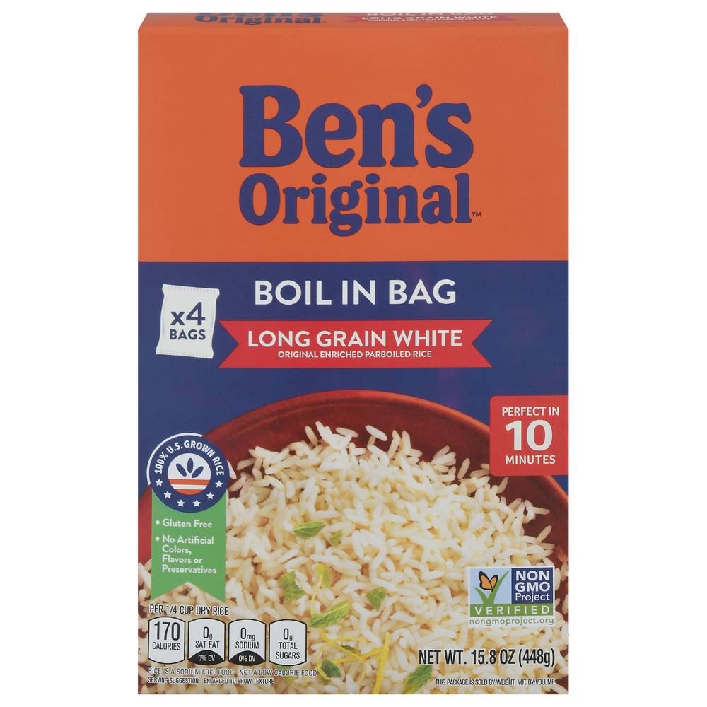 Ben's Original Boil in Bag Long Grain White Rice