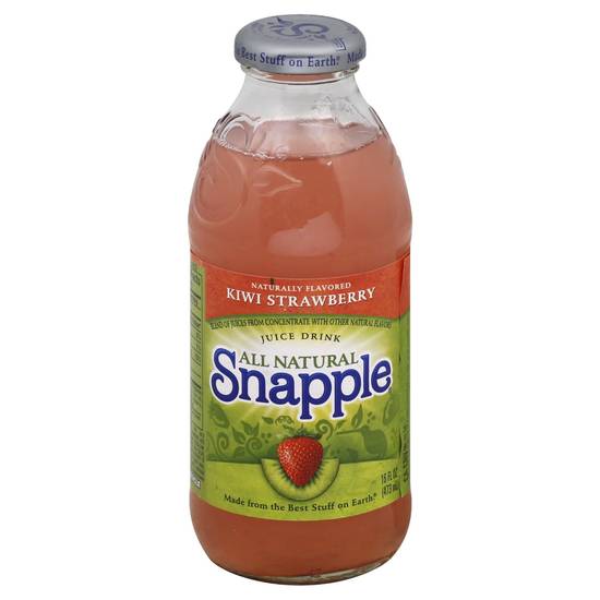 Order Snapple Juice Drink Kiwi Strawberry (16 oz) food online from Rite Aid store, Shawnee on bringmethat.com