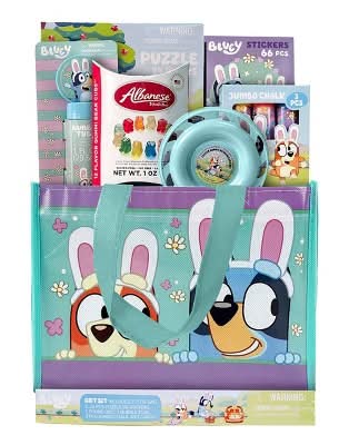 MegaToys Bluey Prefilled Easter Tote Gift Set