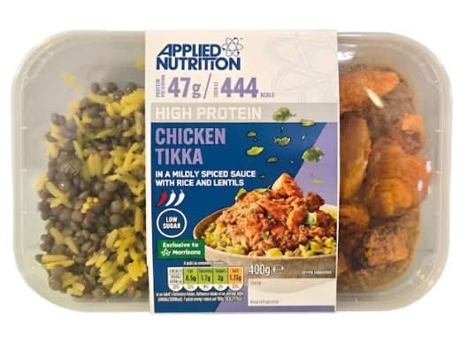 Applied Nutrition Chicken Tikka With Rice 400g