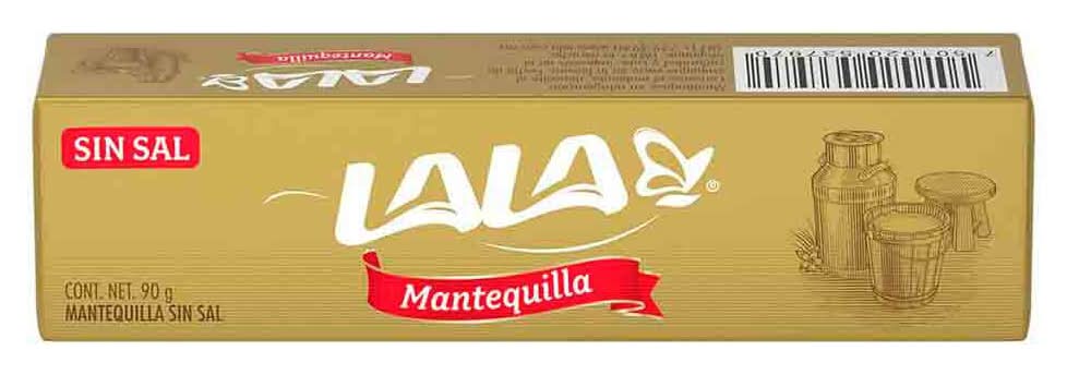 Lala · Mantequilla sin sal (90 g)