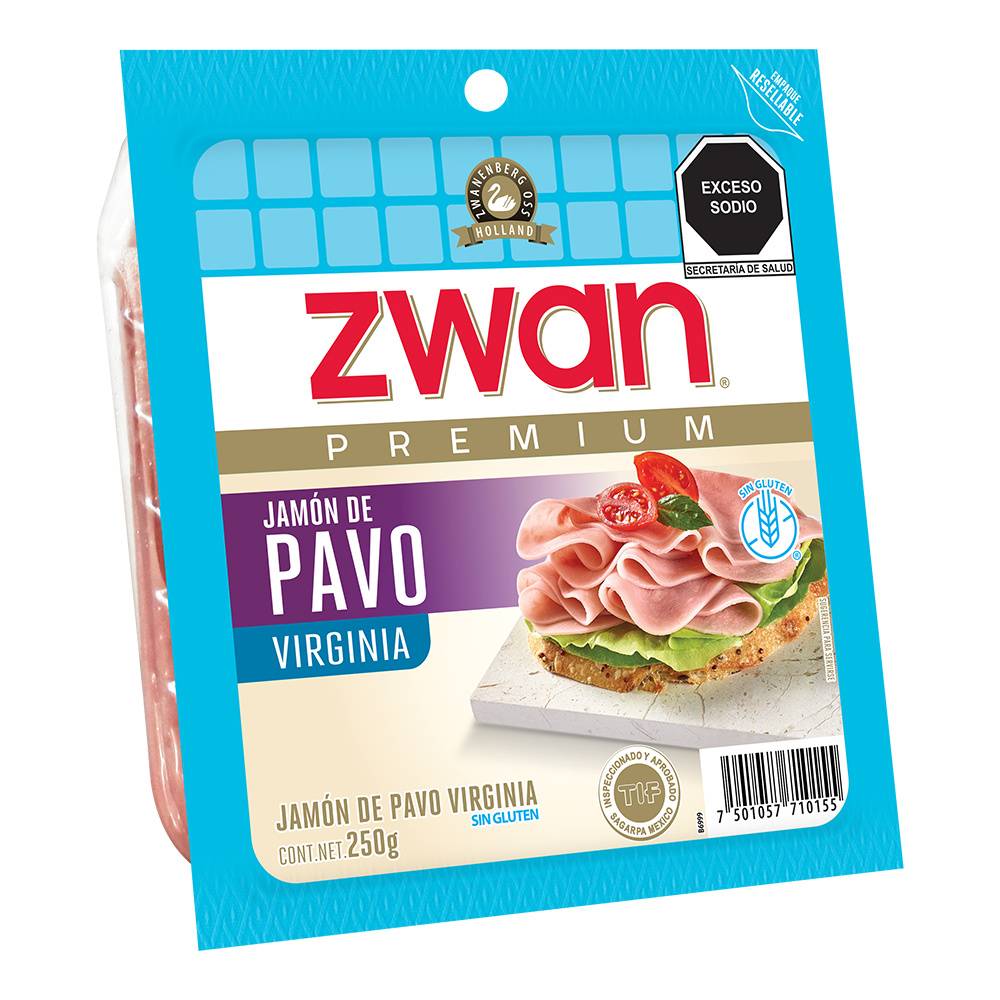 Zwan jamón de pavo premium virginia