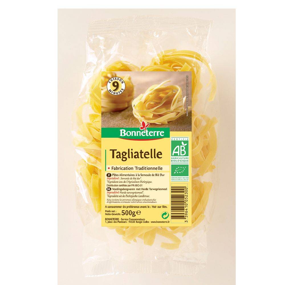 Tagliatelles 500g - BONNETERRE - BIO