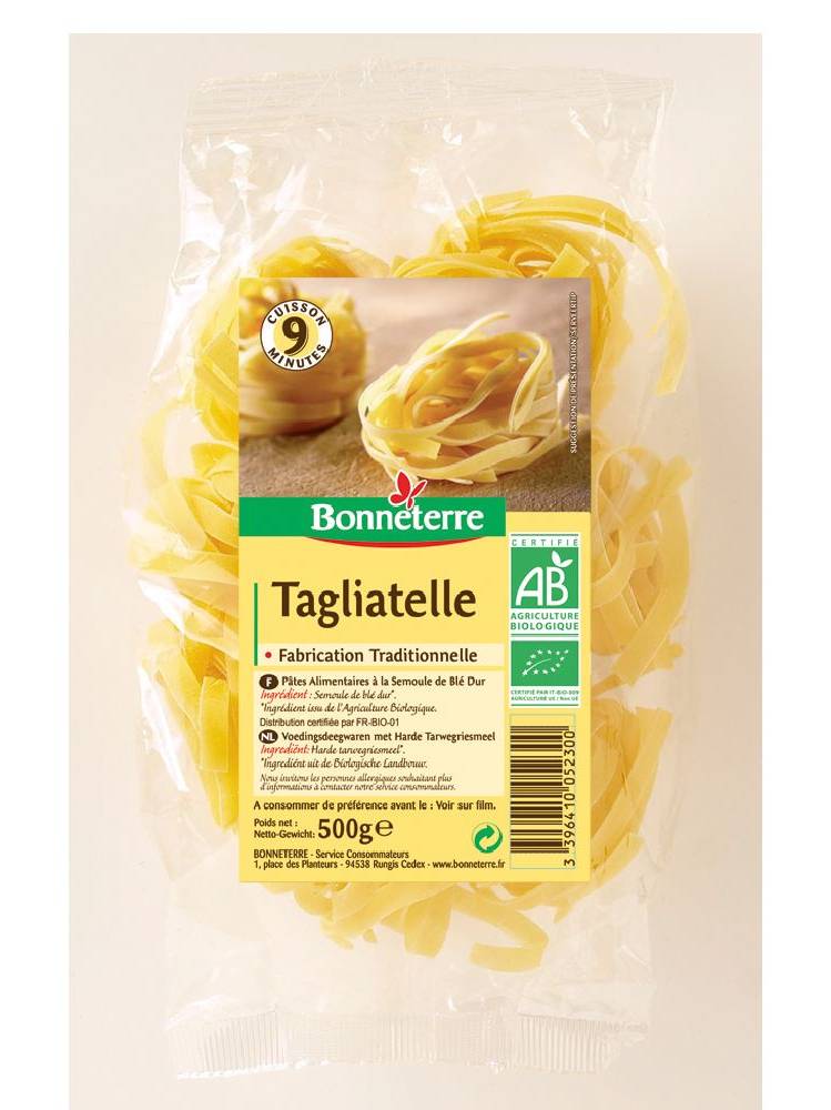Tagliatelles 500g - BONNETERRE - BIO