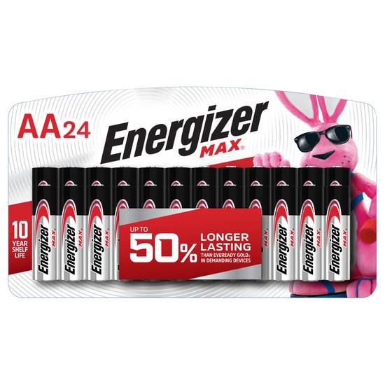 Energizer Max Aa Alkaline Batteries (24 ct)