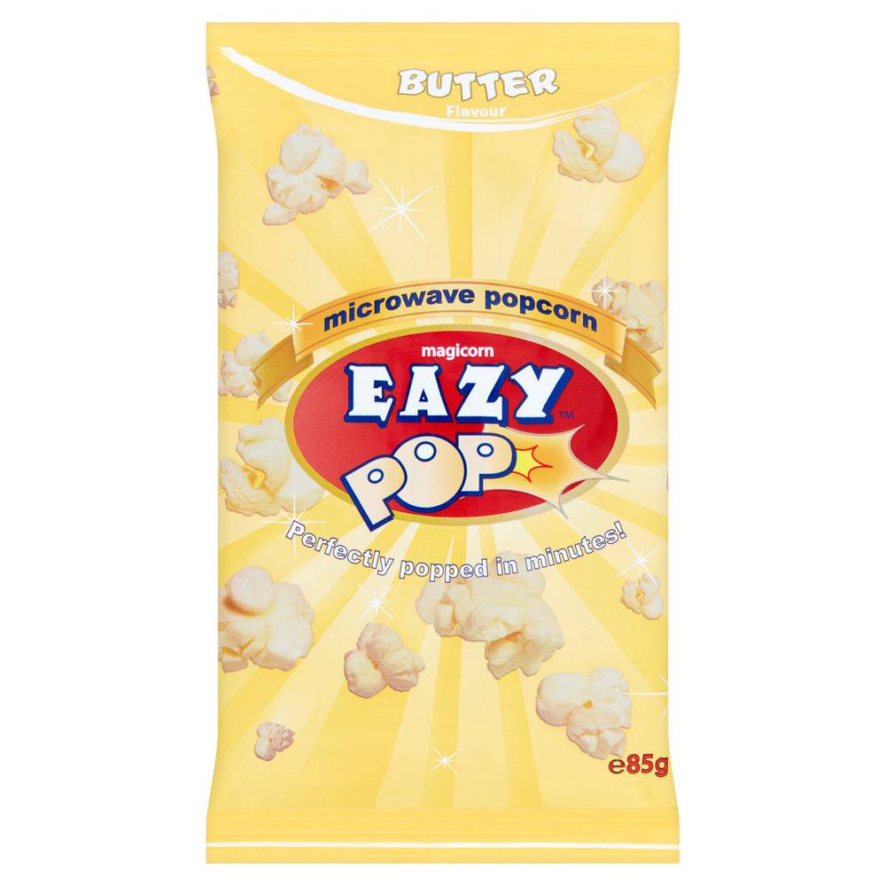 Eazypop Microwave Popcorn Butter 100g