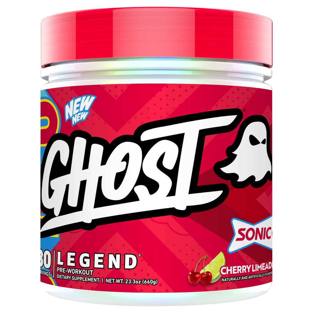 Ghost Legend V4 Pre Workout Sonic Cherry Limeade (23.3 oz)