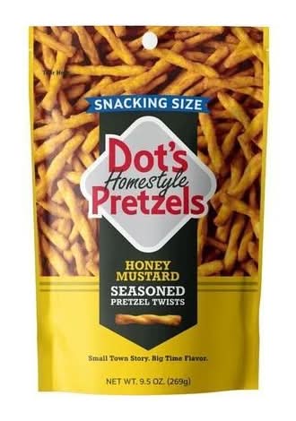 Dot's Homestyle Pretzels Seasoned Twists, Honey Mustard (9.5 oz)