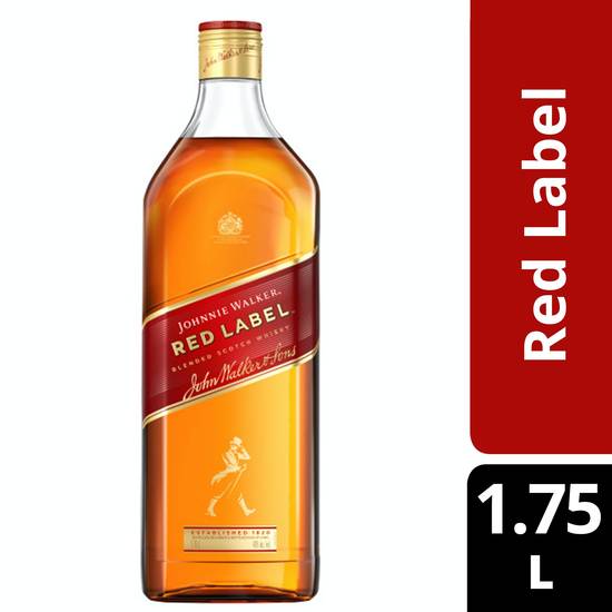 Johnnie Walker Red Label Scotch Blended Whisky (1.75 L)