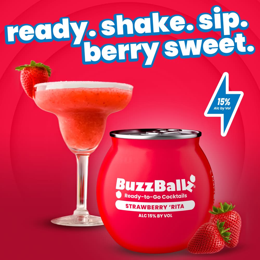 7-Eleven - BuzzBallz Agave Wine Chillers Cocktail, Strawberry Rita