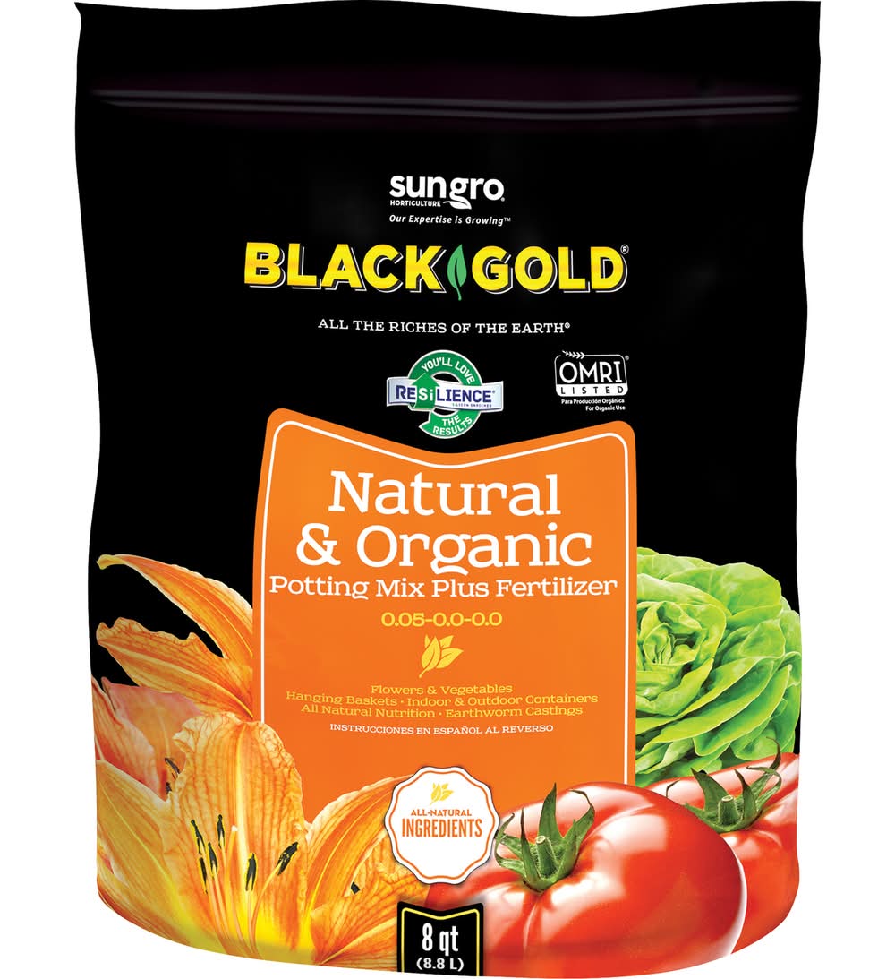 Black Gold Organic All Purpose Potting Mix 8 Qt