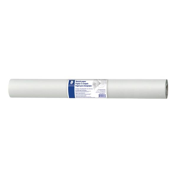 Staedtler Drawing Paper Roll 18" X 50 Yards White