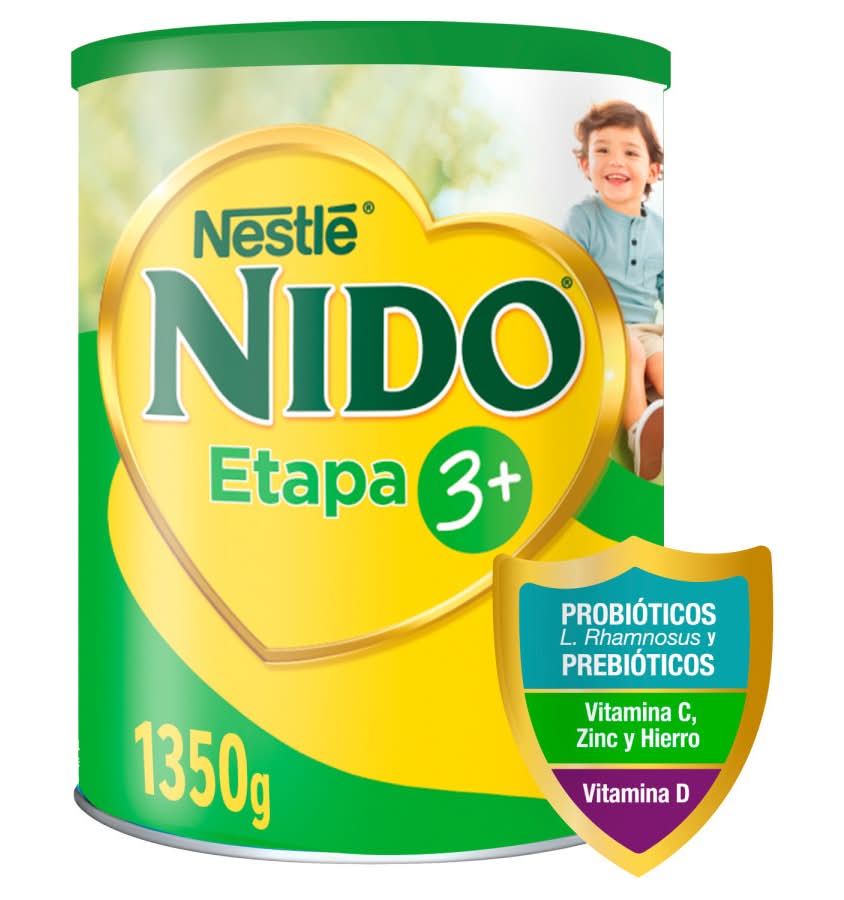 Nido leche en polvo semidescremada etapa 3+ (1,35 kg)