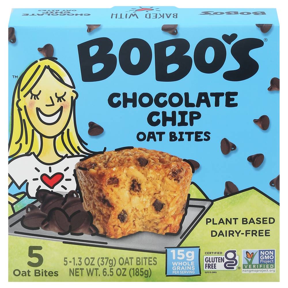 Bobo's Oat Bites Bars (5 ct) (chocolate chip)