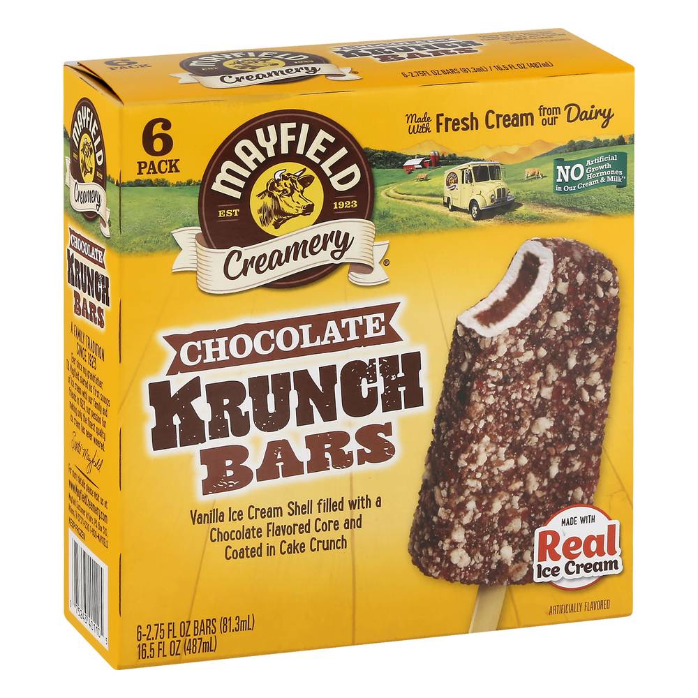 Mayfield Creamery Chocolate Krunch Bars (6 ct)