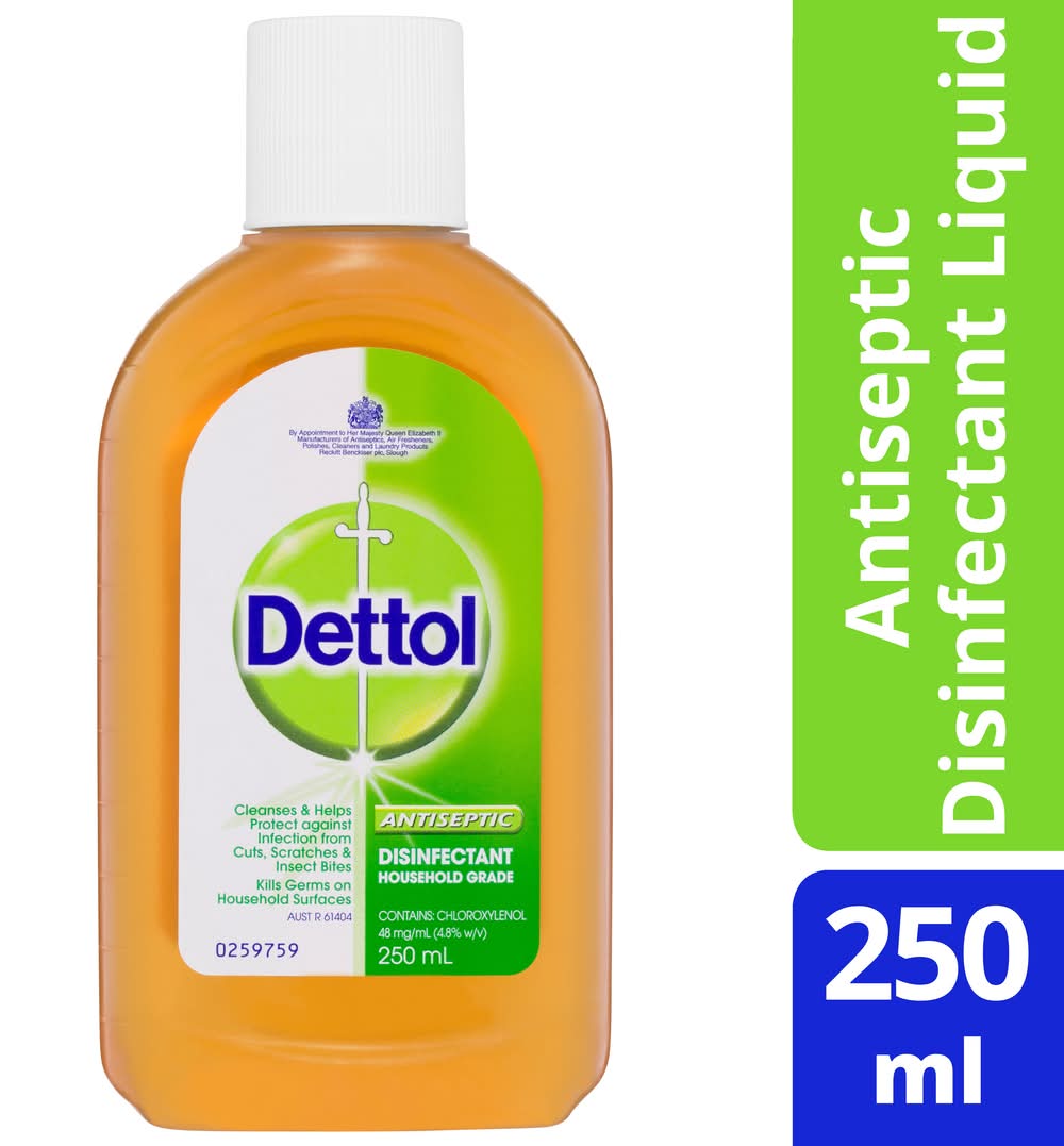 Dettol Antiseptic Antibacterial Disinfectant Liquid (250mL)