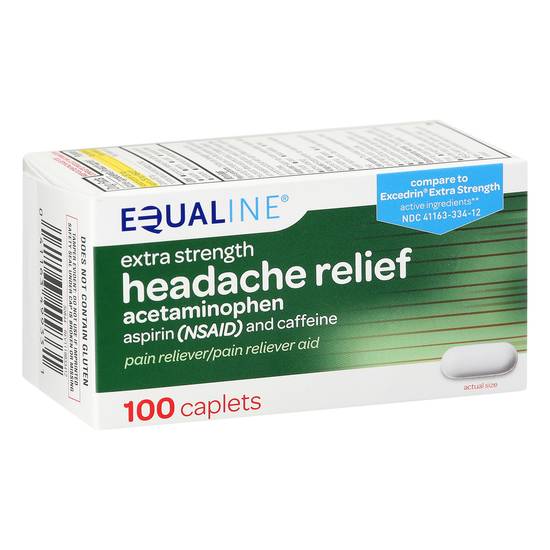 Equaline Extra Strength Headache Relief Caplets