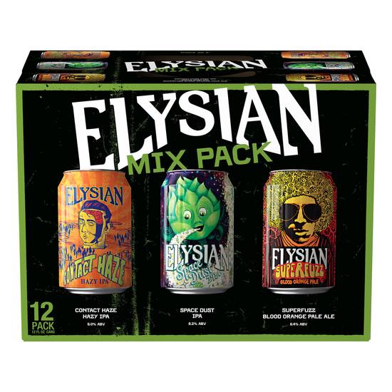 Elysian Brewing Mix pack Beer (12 ct, 12 fl oz)