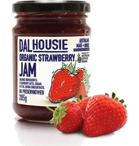 Dalhousie Jam Strawberry Org 285g