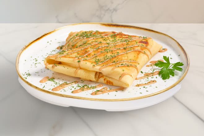 BBQ Chicken Crepe Parcel