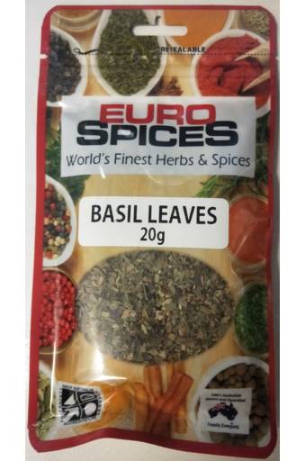 Euro Spices Basil Leaves 20g