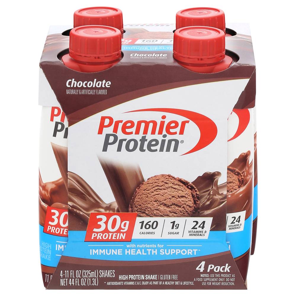 Premier Protein Chocolate Protein Shake (4 x 11 fl oz)