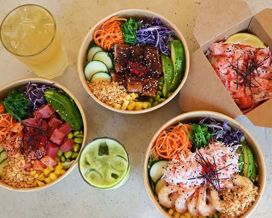 Maui poke jean-talon ( Maui Poke+café)