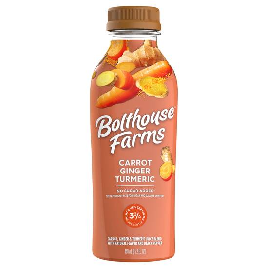 Bolthouse Farms Carrot Ginger Turmeric Juice (15.2 fl oz)