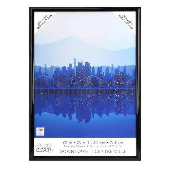 Studio Décor Poster Frame, 20 in x 28 in, Black