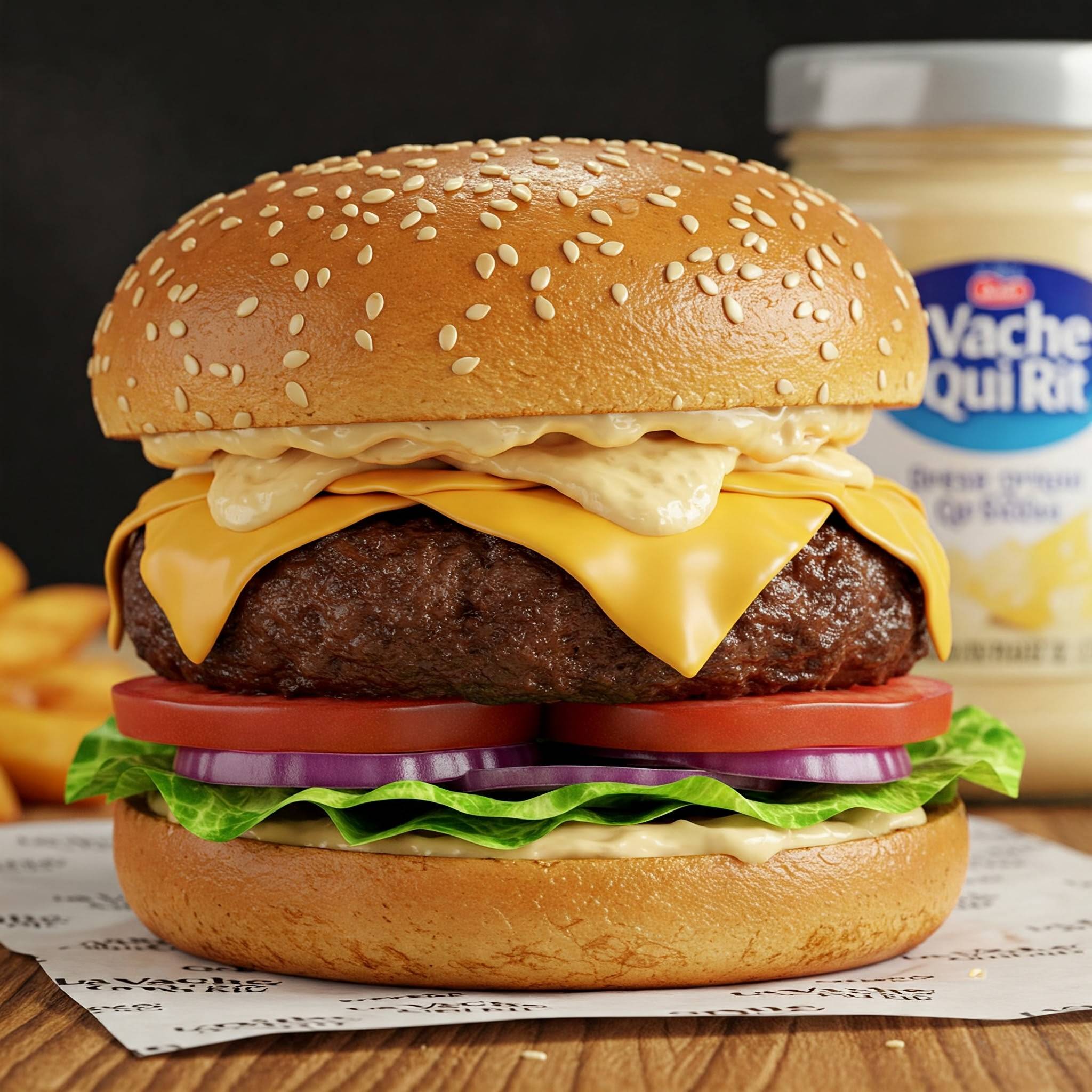 Vache Qui Rit burger 🍔🧀🐄
