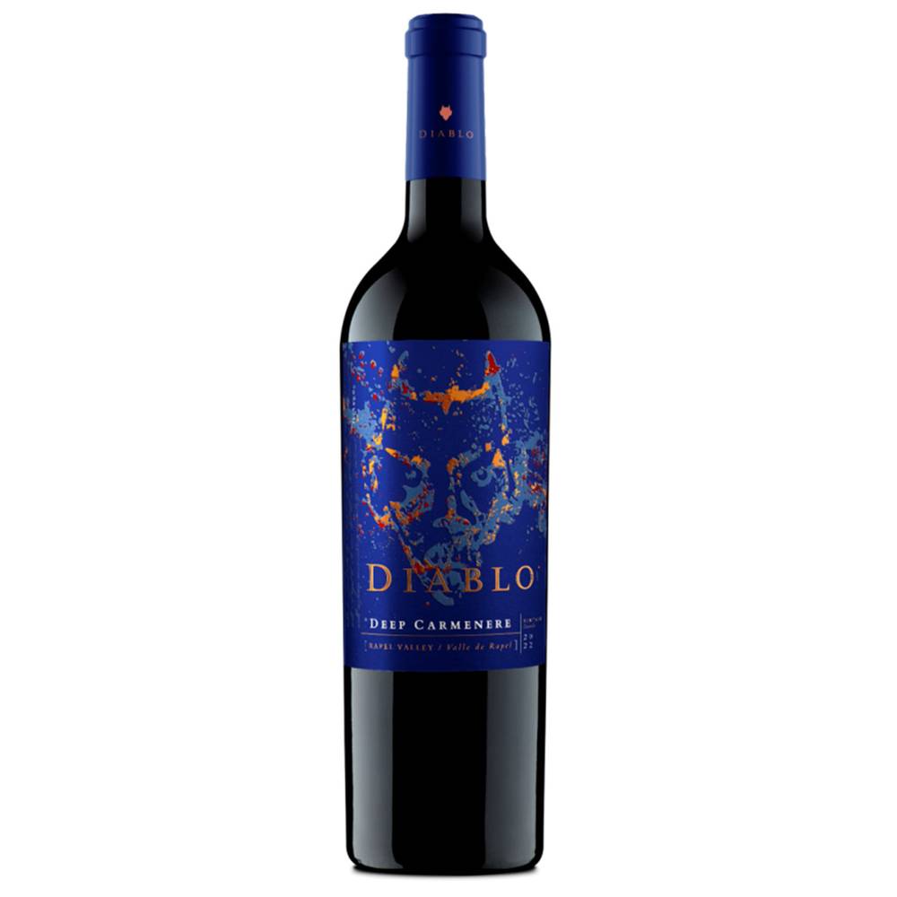 Vino diablo deep carmenere (botella 750 ml)