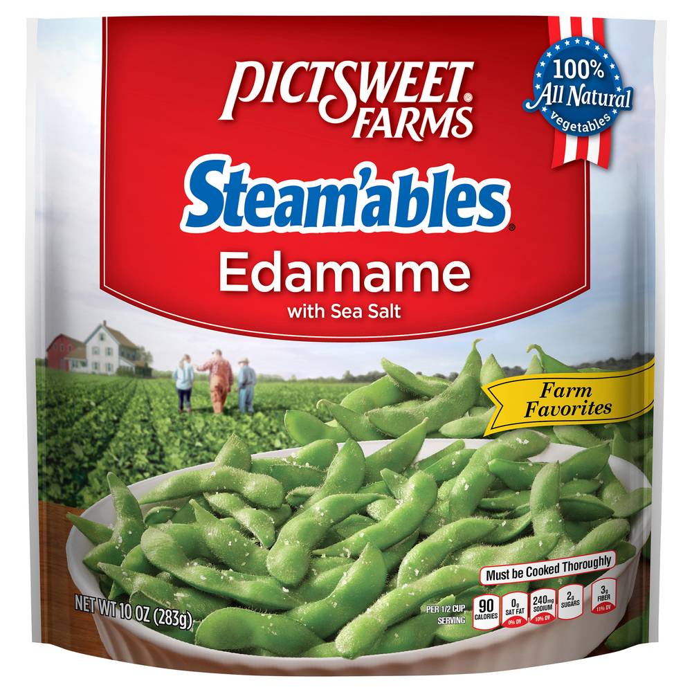 Pictsweet Farms Steam'ables Edamame With Sea Salt (10 oz)