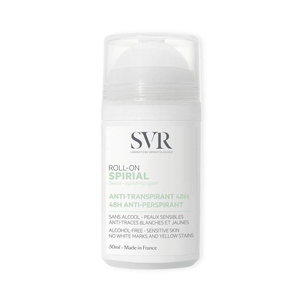 Laboratoire SVR - Spirial roll-on déodorant hypoallergénique anti-transpirant 48h (50ml)