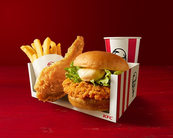 えらべるよくばりバーガーセットYour Choice of Burger Abundant Combo