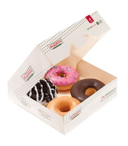 Krispy Kreme Assorted 4-Pack