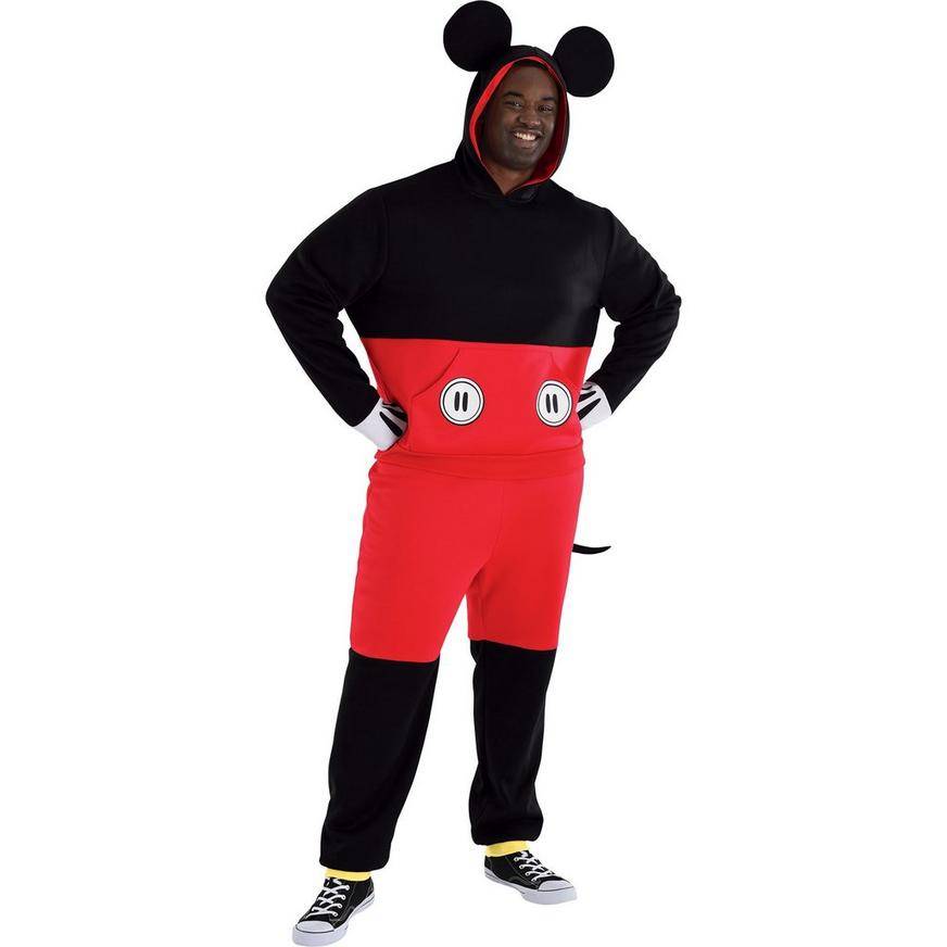 Adult Mickey Mouse Plus Size Sweatsuit Costume - Disney - Size - Plus