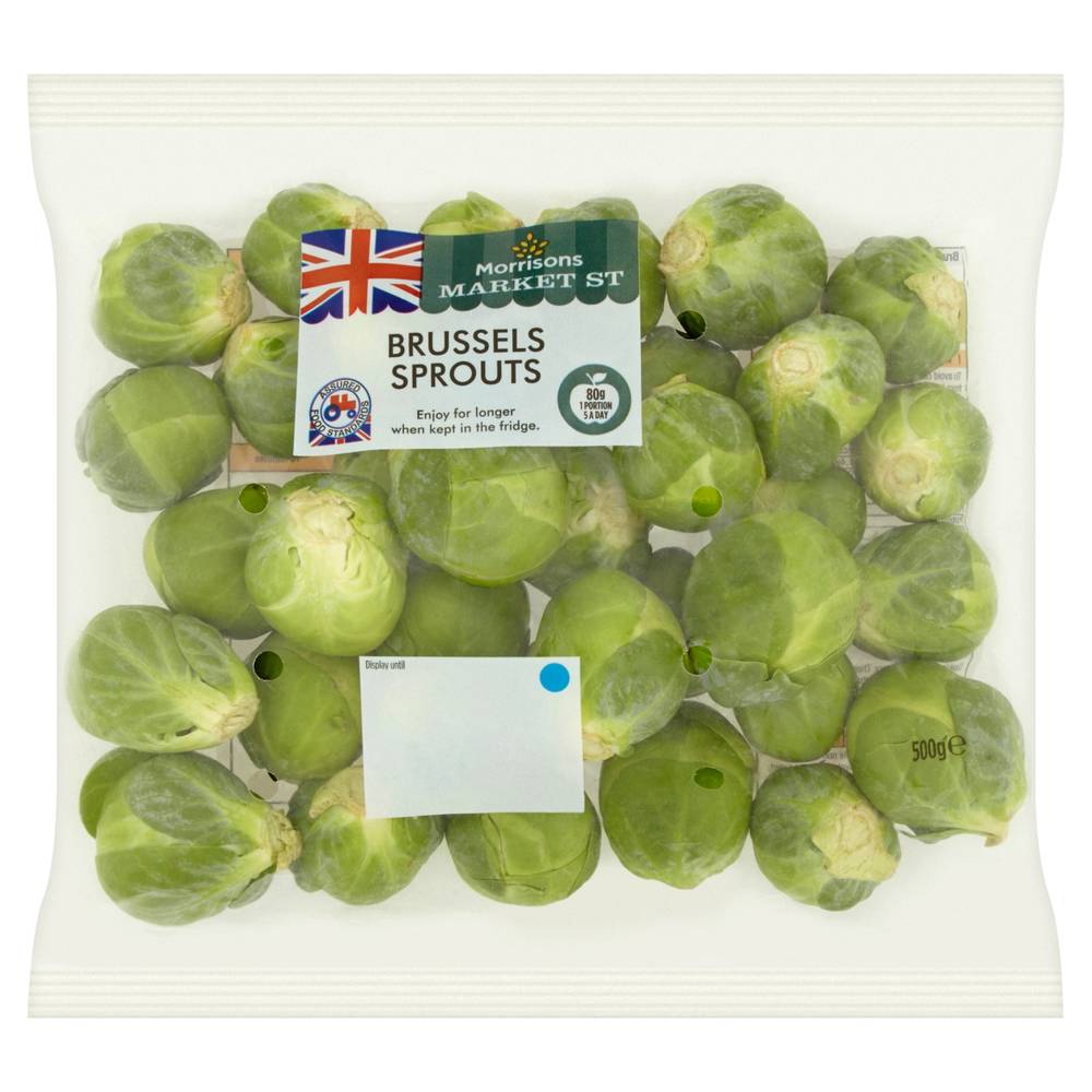 MORRISONS BRUSSELS SPROUTS 500G