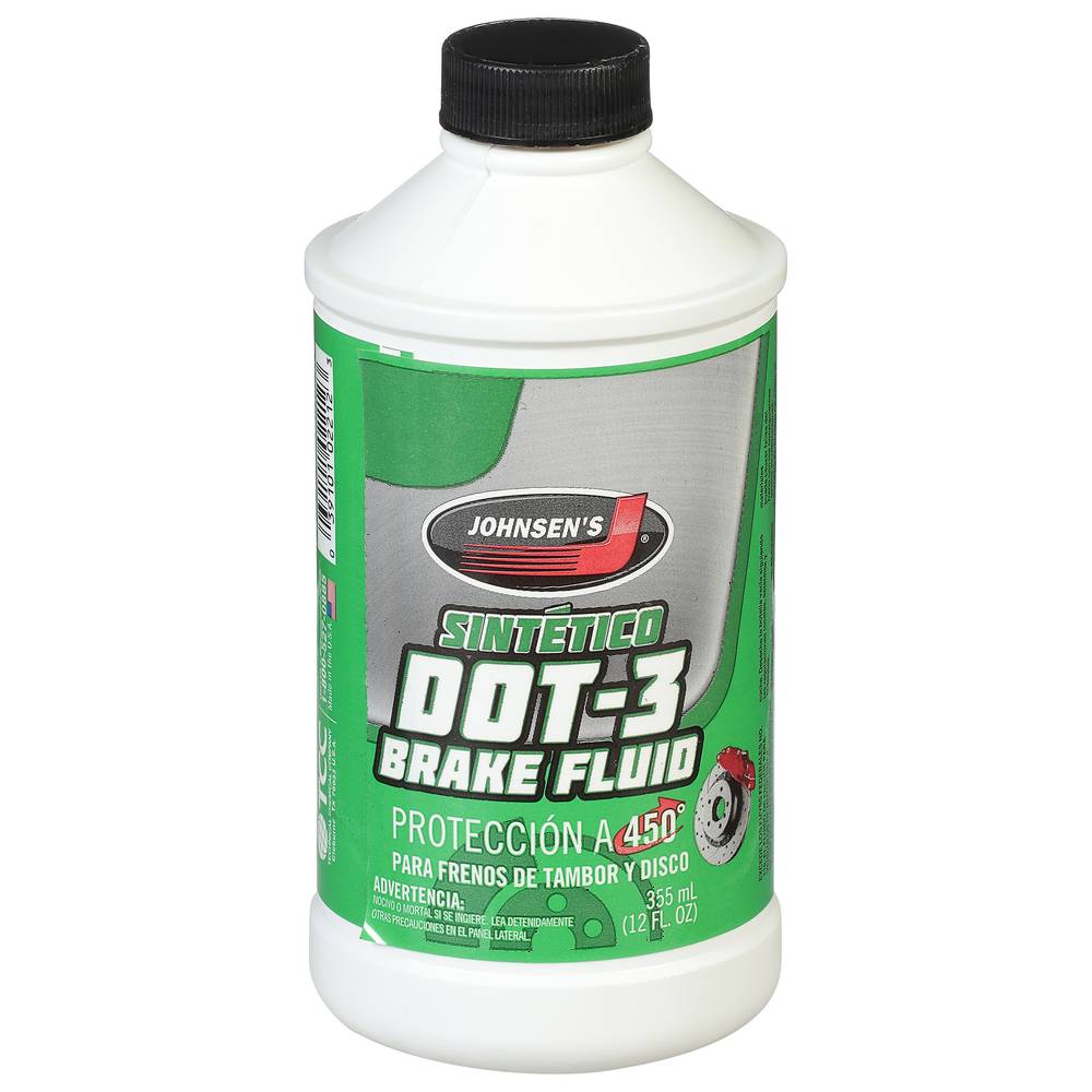 Johnsen's Synthetic Dot-3 Brake Fluid