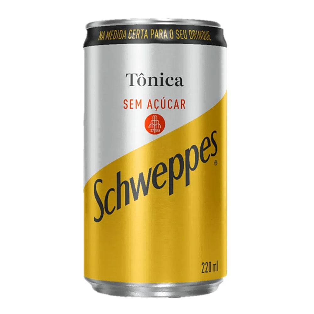 Schweppes · Água tônica sem açúcar (220 ml)