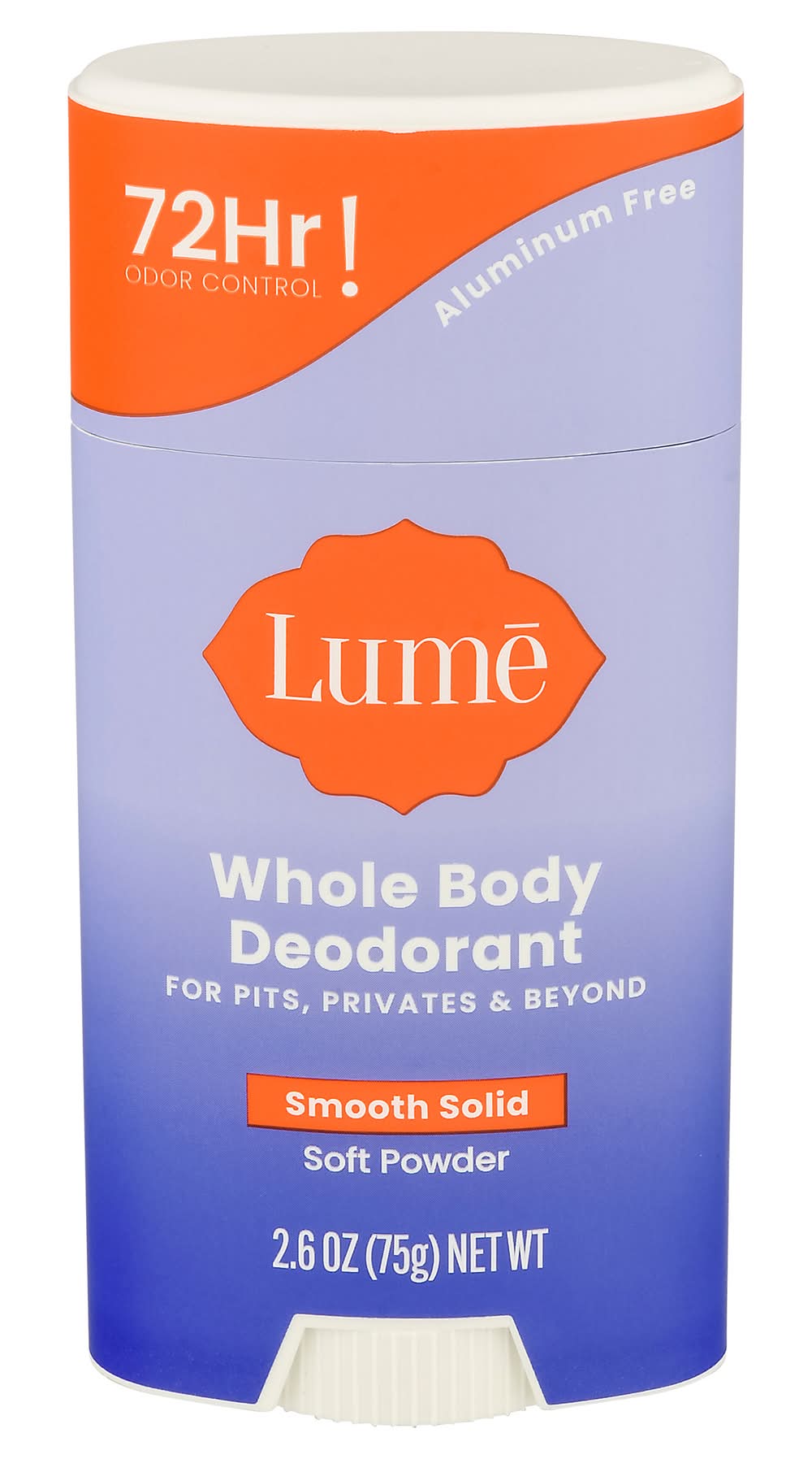 Lume Whole Body Women's Deodorant, Soft Powder (2.6 oz)