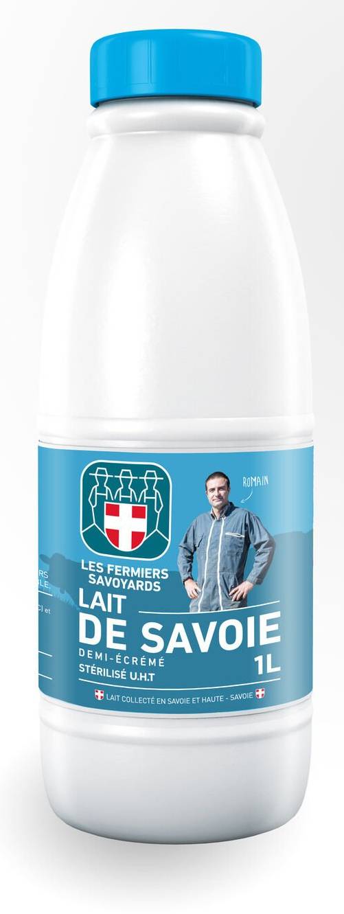 Metral - Lait de savoie demi écrémé (1L)